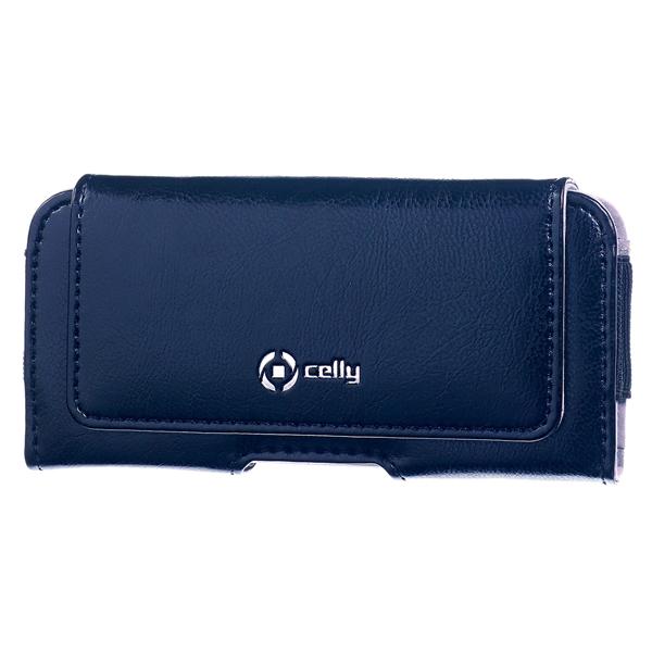 Celly Style XL - Borsa tracolla per cellulare - similpelle PU - per Apple iPhone 5, 5s