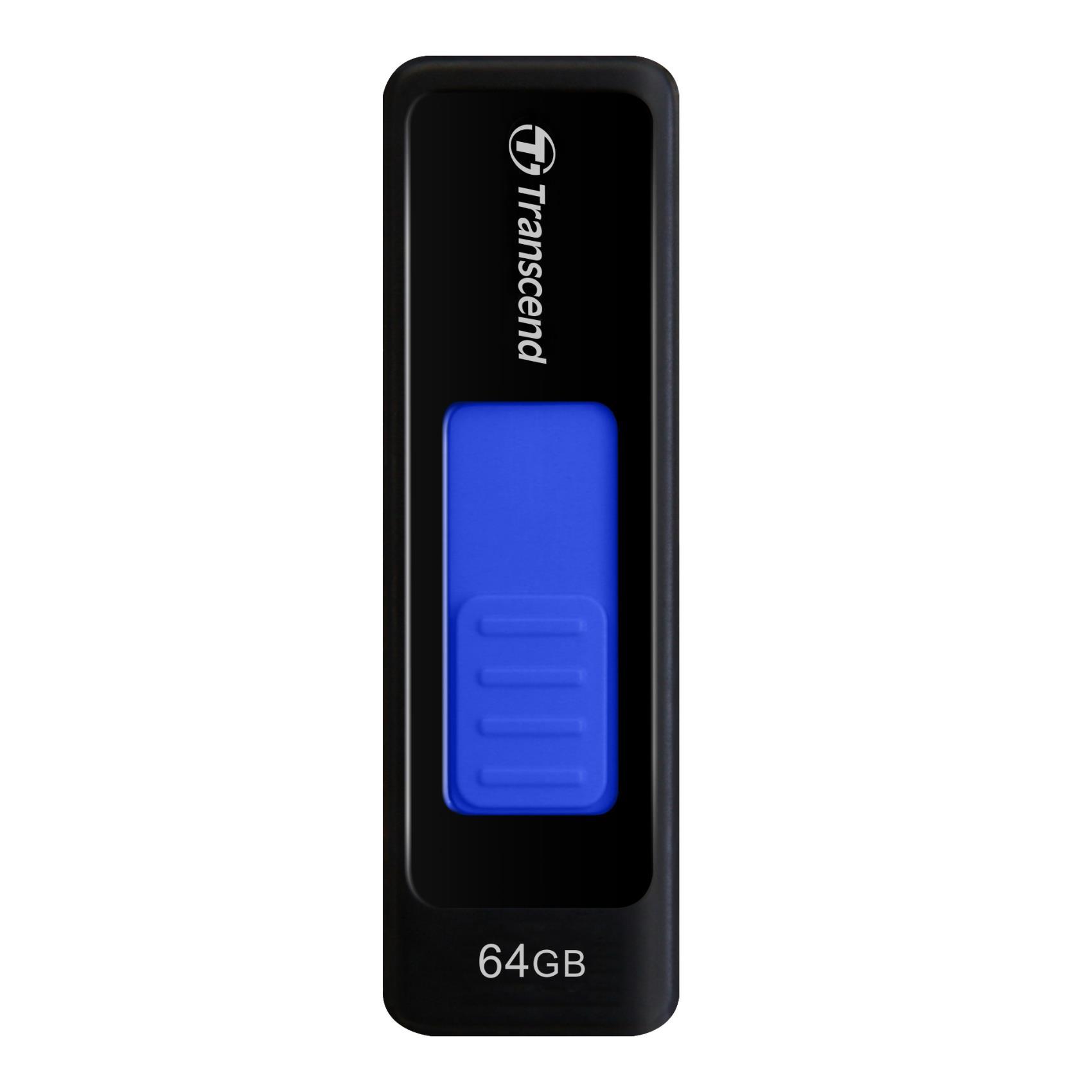 Transcend JetFlash 760 - Chiavetta USB - 64 GB - USB 3.0 - nero