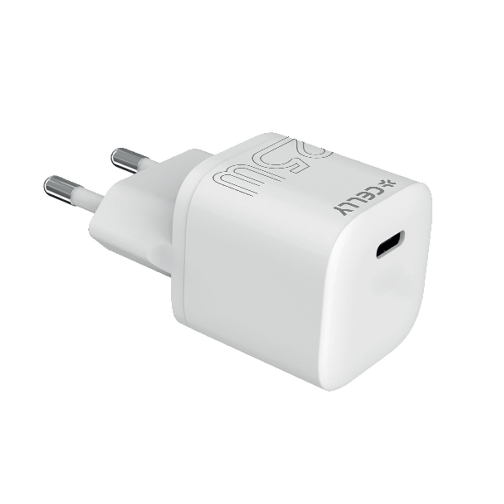 Celly - UCTC1USBC25W - Ultra Compact Wall Charger …