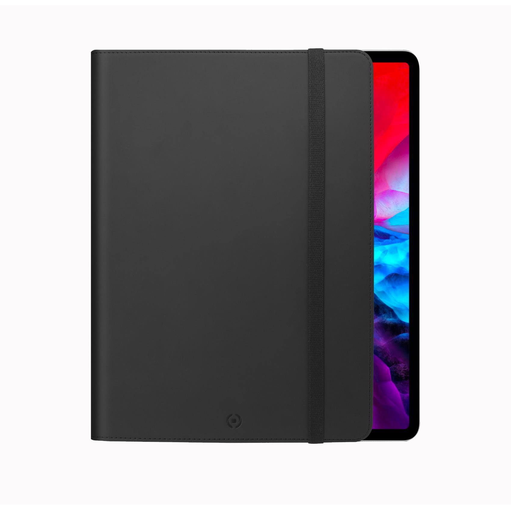 Celly - Flip cover per tablet - ecopelle - nero - 11"