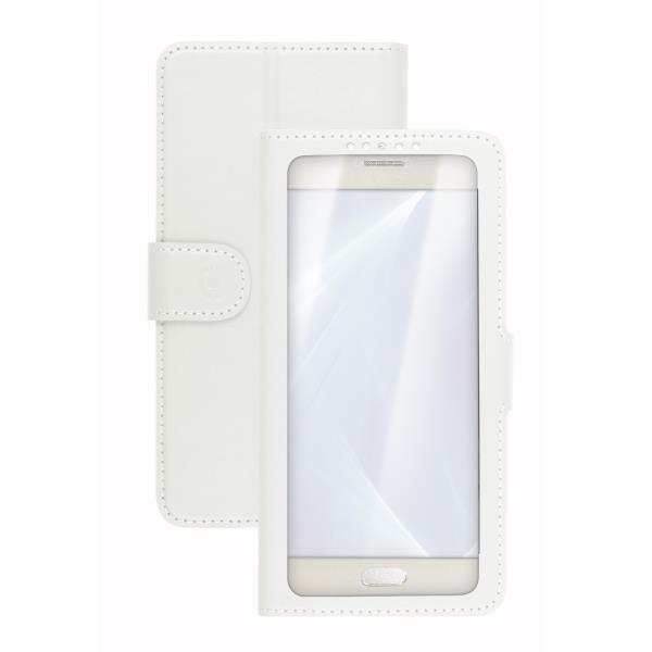 CELLY UNICAVIEW XXL - Flip cover per cellulare - bianco