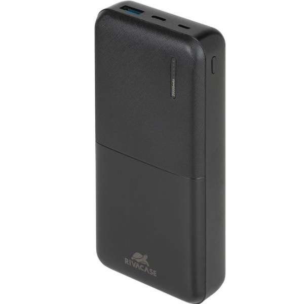 Riva Case Rivapower VA2571 - Powerbank - 20000 mAh - 74 Wh - 18 Watt - 3 A - PD 3.0, QC 3.0 - 2 connettori di uscita (USB, 24 pin USB-C) - disponibile in colori assortiti - Europa