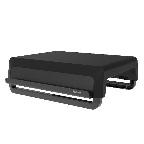 Supporto monitor Breyta - pieghevole - 8,2 x 35,4 x 30,4 cm - nero - Fellowes