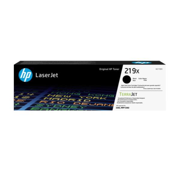 HP 219X - Alta resa - nero - originale - LaserJet - cartuccia toner (W2190X) - per P/N: 499Q6F#B19, 499Q8F#B19