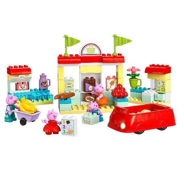 LEGO DUPLO IL SUPERMERCATO DI PEPPA PIG SET CON MACCHINA E 4 PERSONAGGI