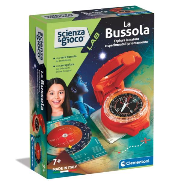 CLEMENTONI SCIENZA E GIOCO BUSSOLA E ORIENTAMENTO ESPERIMENTI SCIENTIFICI