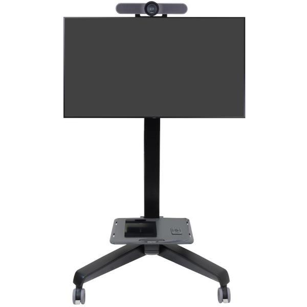 Ergotron Neo-Flex Mobile MediaCenter VHD - Carrello - Tecnologia brevettata Constant Force - per display LCD - capacità 22,7-40,8 kg - Alluminio, acciaio, plastica ABS, lega di zinco, nailon vetroso - nero - dimensione schermo: 37"-75"