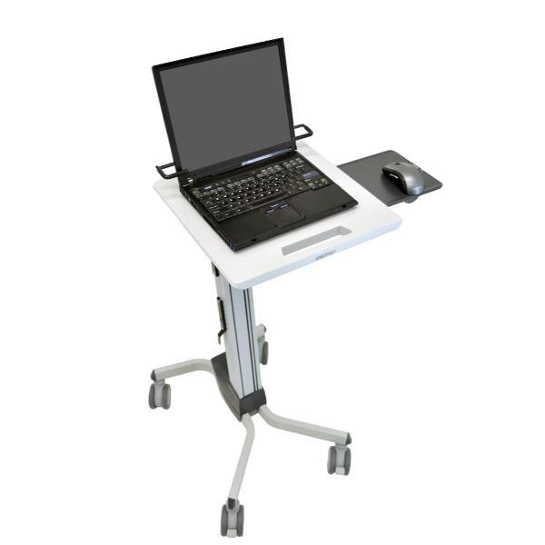 Ergotron Neo-Flex - Carrello - per notebook/mouse/scanner per codici a barre - Alluminio, acciaio, plastica di alta qualità - due toni di grigio - dimensione schermo: 12"-17.3"