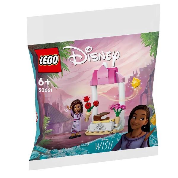 LEGO DISNEY PRINCESS IL BANCO DI BENVENUTO DI ASHA CON MINI DOLL