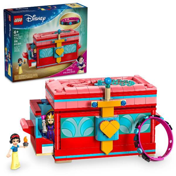 LEGO DISNEY PORTAGIOIE DI BIANCANEVE CON MINI BAMBOLINE BRACCIALETTO E ACCESSORI