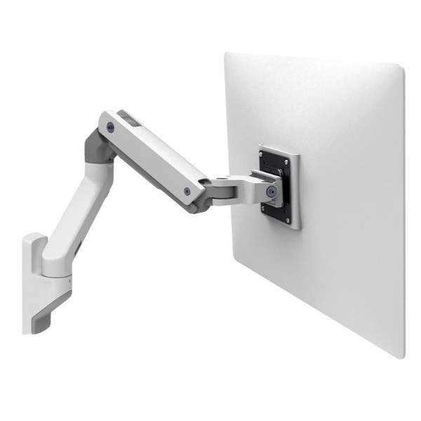 Ergotron HX - Kit montaggio (braccio per montaggio a muro) - per Monitor - bianco - dimensione schermo: up to 49"
