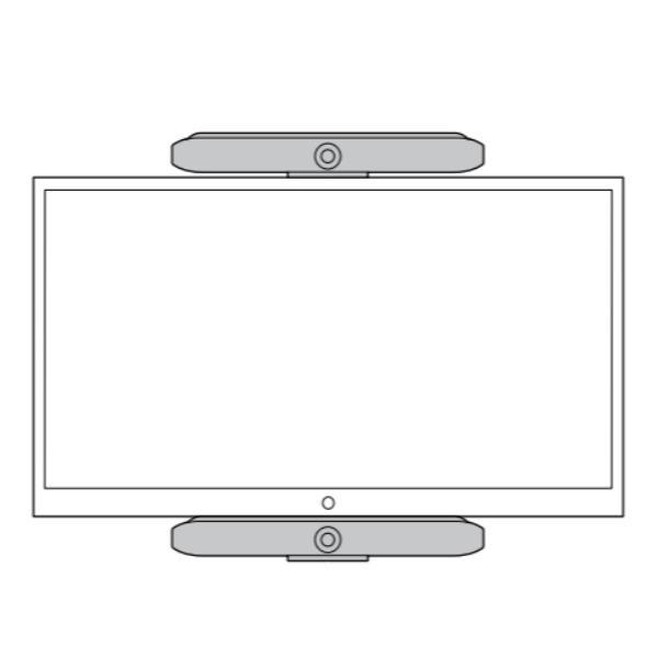Poly - Kit montaggio (supporto VESA) - per sistema videoconferenza