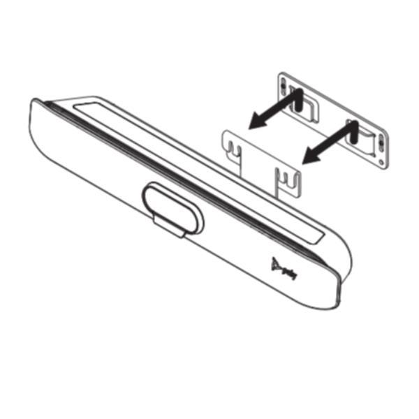 Poly - Kit montaggio (montaggio a muro, supporto VESA) - per sistema videoconferenza - per Poly Studio X30