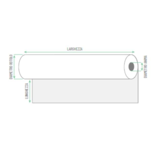 ROTOLIFICIO PUGLIESE CF2 ROTOLO PLOTTER 60GR 91,4 X 50