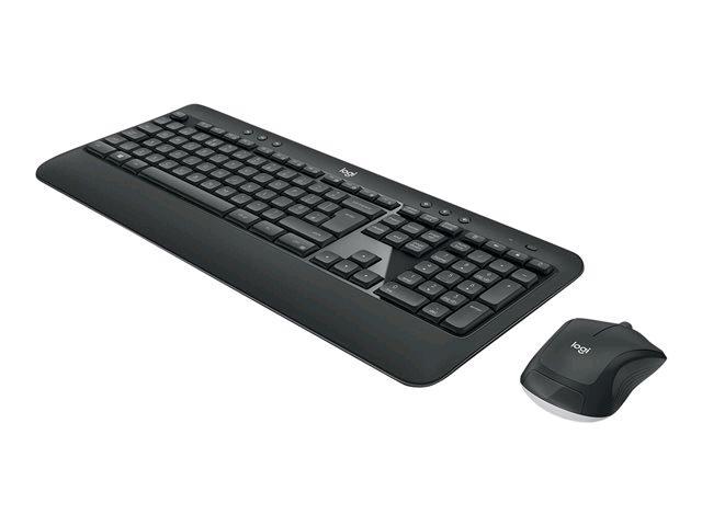 Logitech MK540 Advanced - Set mouse e tastiera - senza fili - 2.4 GHz - QWERTY - Regno Unito