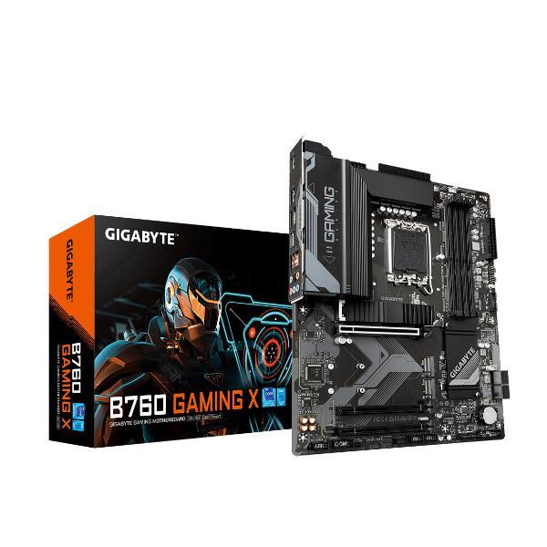 GIGABYTE B760 GAMING X INTEL B760 ATX 4xDDR5 3xM.2 4xSATA III SK 1700 HDMI DISPLAYPORT