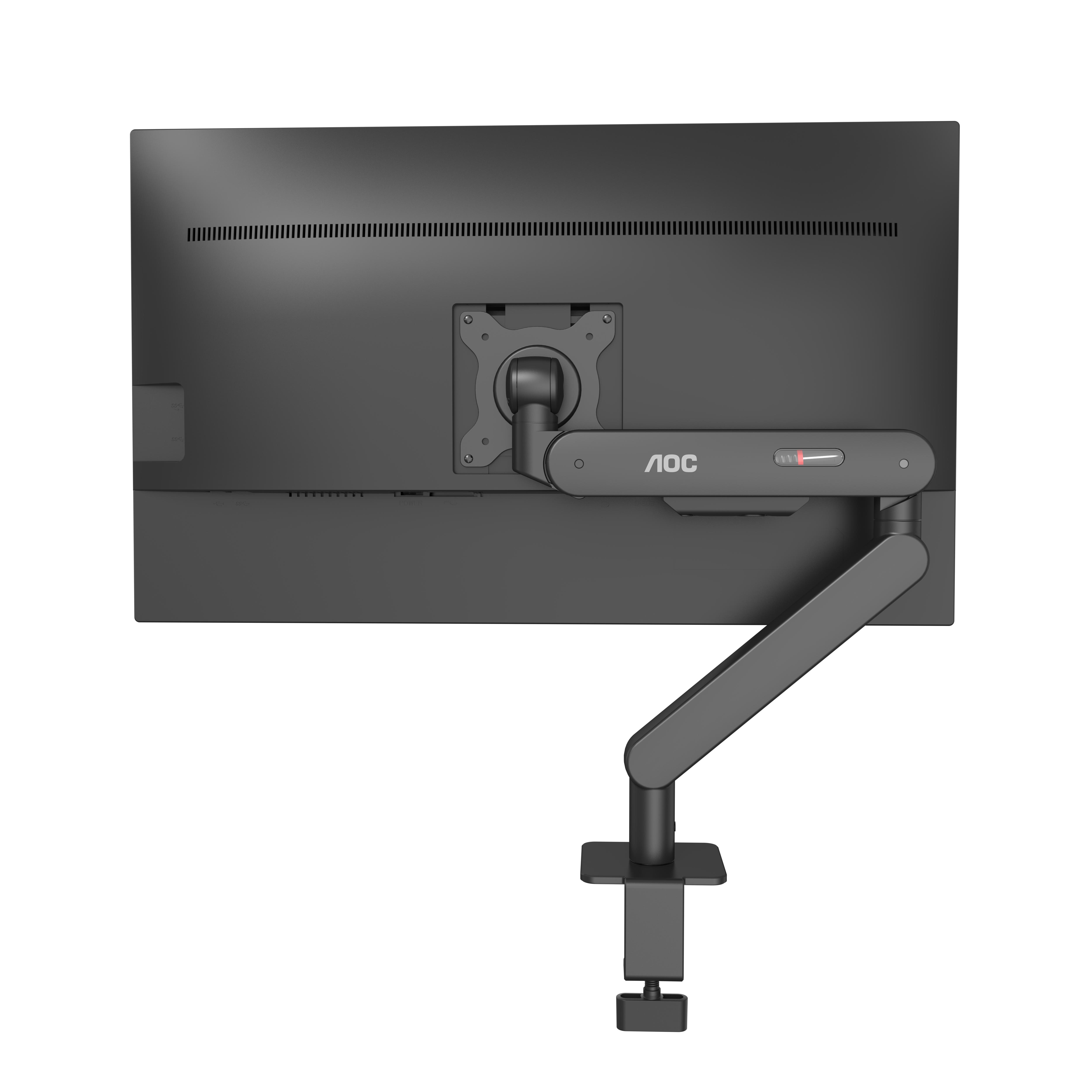 AOC SINGLE MONITOR ARM - BLACK UP TO 34