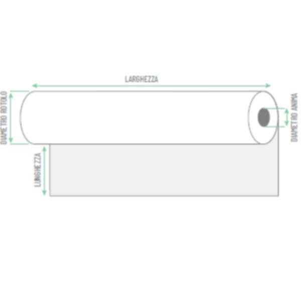 ROTOLIFICIO PUGLIESE CF2 ROTOLO PLOTTER 80GR 61 X 50