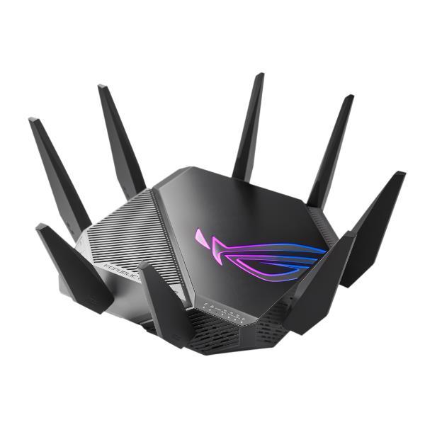 ASUS ROG Rapture GT-AXE11000 - Router wireless - switch a 4 porte - GigE, 2.5 GigE - Porte WAN: 2 - 802.11a/b/g/n/ac/ax - multibanda