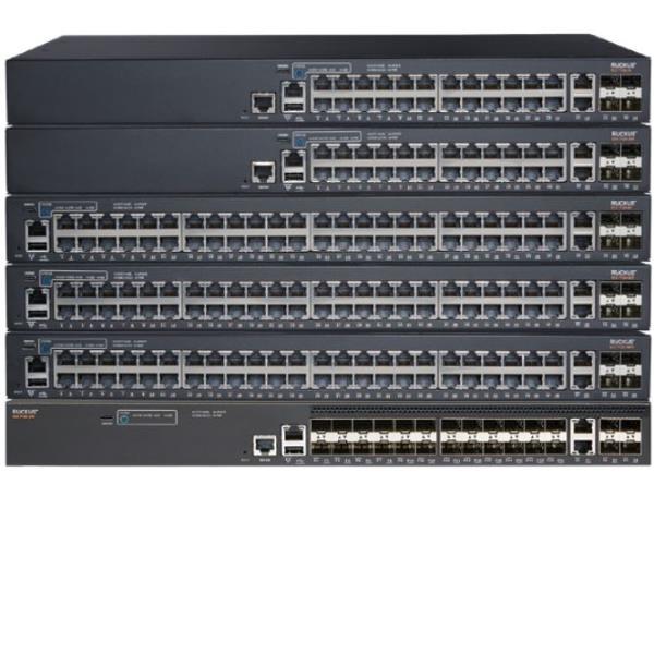 Ruckus ICX 7150-24 - Switch - L3 - gestito - 24 x 10/100/1000 + 2 x 10/100/1000 (uplink) + 4 x 1 Gigabit / 10 Gigabit SFP+ (uplink) - montabile su rack - con 3 anni Assistenza a Distanza Diretta Brocade Essential