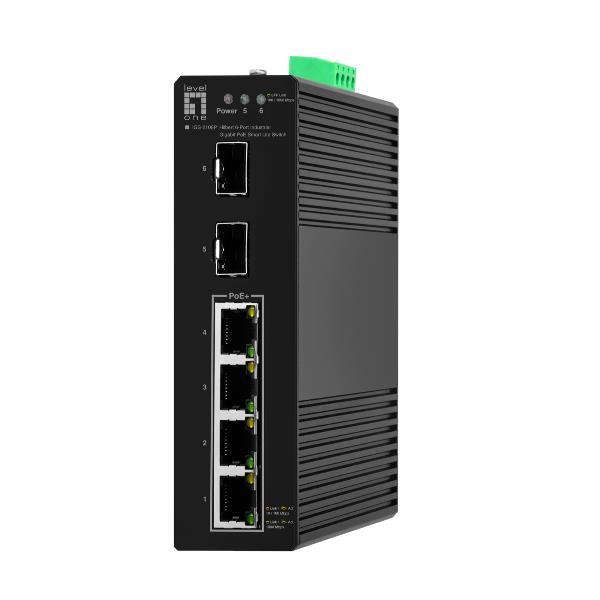 LEVEL ONE HILBERT 6-PORT INDUST.GB P