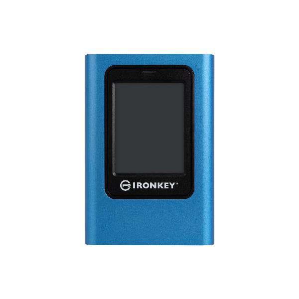Kingston IronKey Vault Privacy 80 - SSD - crittografato - 3840 GB - esterno (portatile) - USB 3.2 Gen 1 (USB-C connettore) - FIPS 197, 256-bit AES-XTS - Compatibile TAA