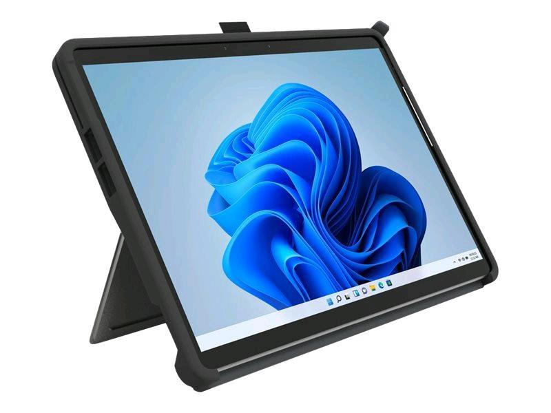 Kensington BlackBelt - Cover per tablet - robusta - policarbonato, plastica ABS, textured thermoplastic elastomer (TPE) - nero