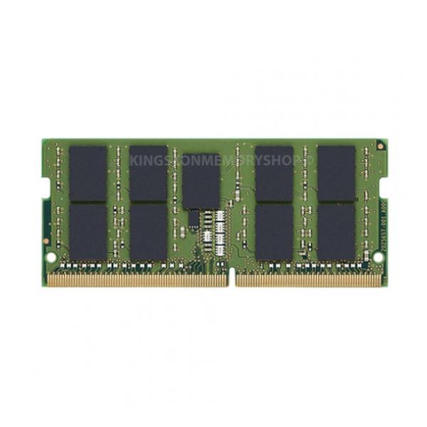 Kingston - DDR4 - modulo - 16 GB - SO DIMM 260-pin - 3200 MHz / PC4-25600 - CL22 - 1.2 V - senza buffer - ECC - per Lenovo ThinkPad P1 Gen 4 20Y3, 20Y4