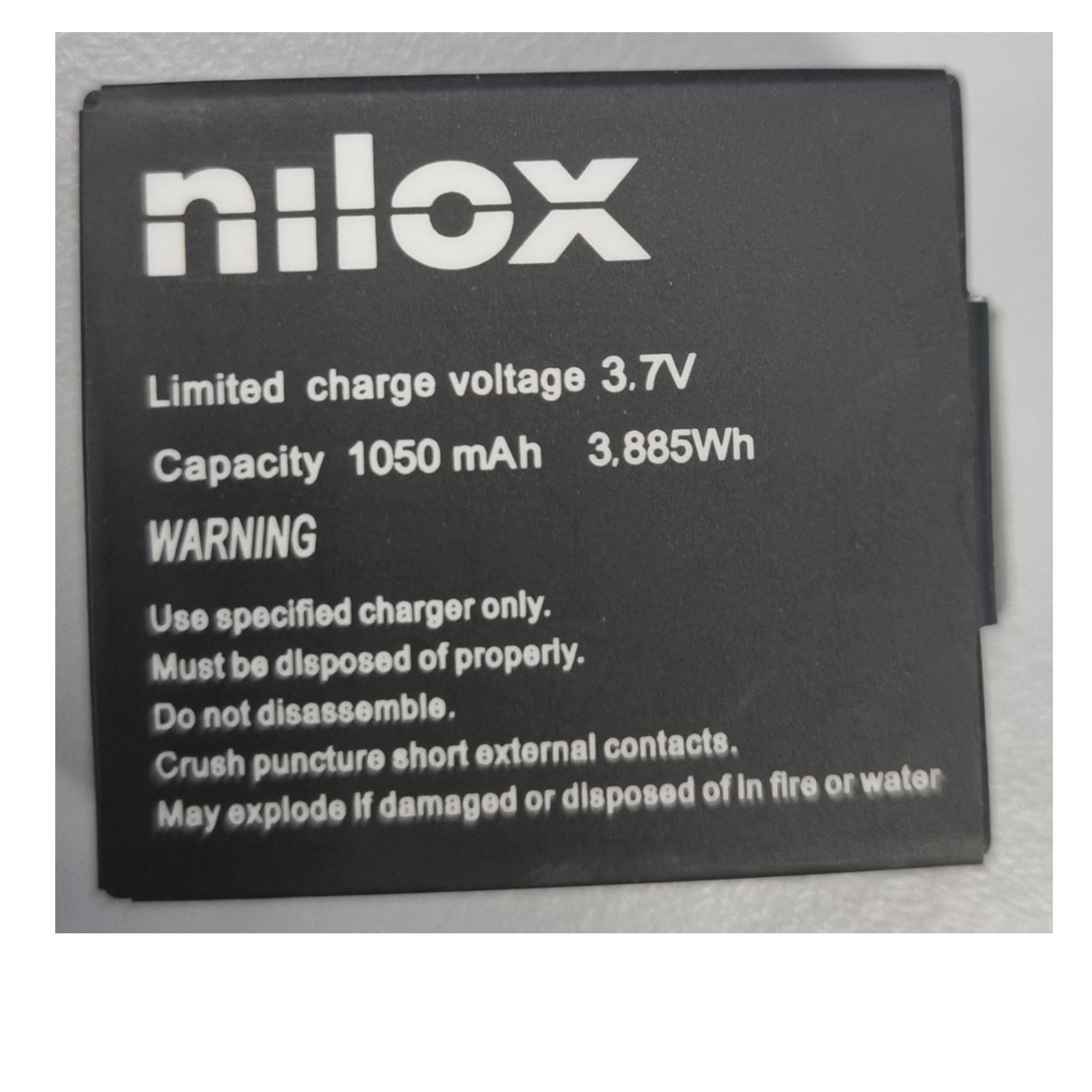 NILOX BATTERY 4K HOLIDAY/V1 FLIP 1050MAH
