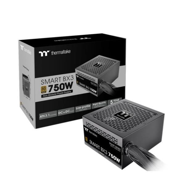 THERMALTAKE SMART BX3 ALIMENTATORE 750 W 80 PLUS BRONZE ATX NON MODULARE NERO