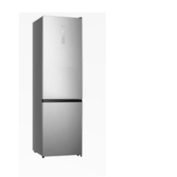 Hisense RB440N4ACD - Frigorifero/congelatore - Freezer inferiore - larghezza: 59.5 cm - prof. 59 cm - altezza: 200.4 cm - 336 litri - Classe D - inox