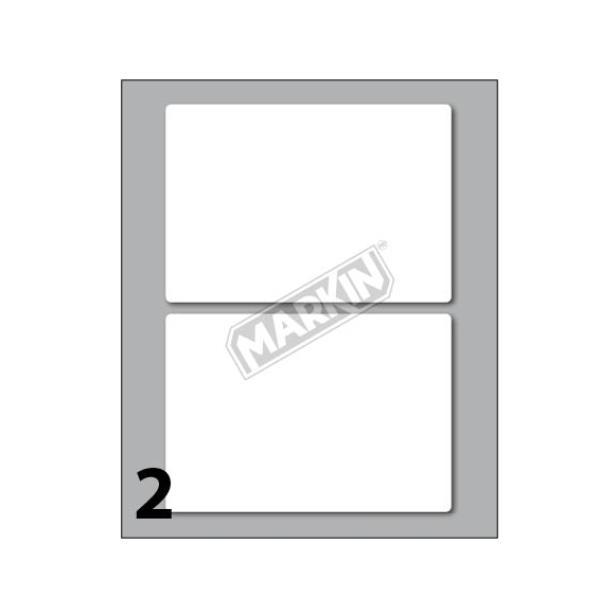 MARKIN ETICHETTE ADESIVE 95X66 mm BIANCO CONF 20 Pz.