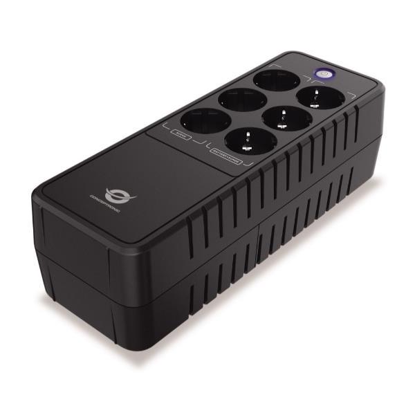 Conceptronic UPS 1500VA 900W, IEC x 3, Schuko x 2, HID USB, AVR
