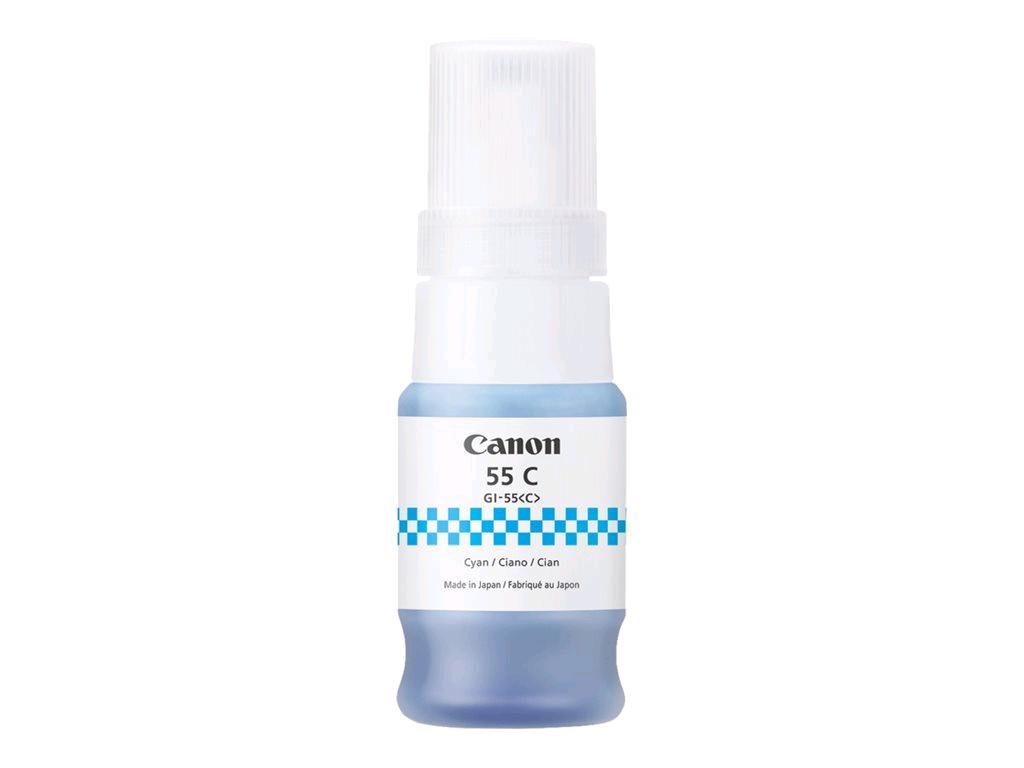 Canon GI 55 C - 40 ml - ciano - originale - ricarica inchiostro - per MAXIFY GX1050, GX2050