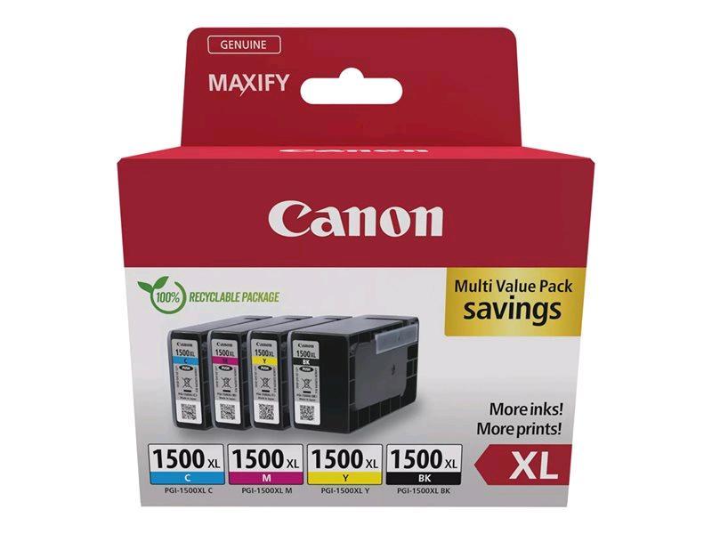 Canon Cartuccia PGI-1500XL BK/C/M/Y