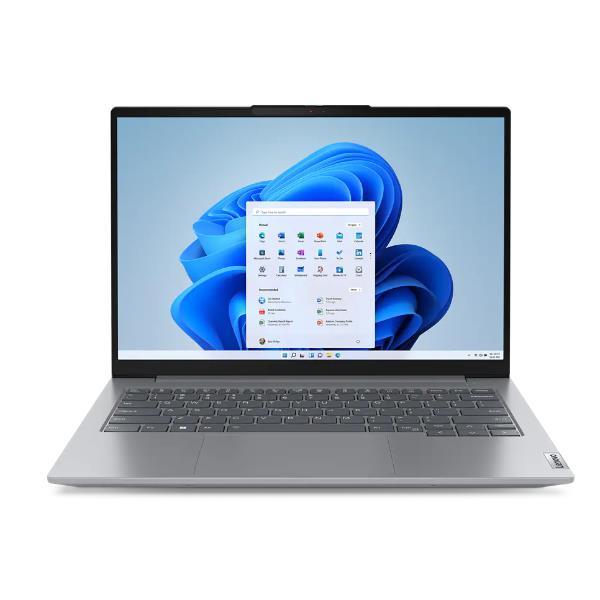 Lenovo ThinkBook 14 G7 IML 21MR - Design della cerniera a 180 gradi - Intel Core Ultra 7 - 155H / fino a 4.8 GHz - Win 11 Pro - Intel Arc Graphics - 16 GB RAM - 512 GB SSD NVMe - 14" IPS 1920 x 1200 - Wi-Fi 6E, Bluetooth - grigio ghiaccio bitonale - tast: