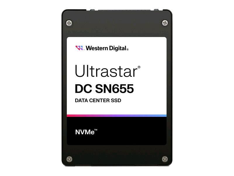 WD Ultrastar DC SN655 WUS5EA138ESP7E1 - SSD - 3.84 TB - interno - 2.5" - U.3 PCIe 4.0 (NVMe)