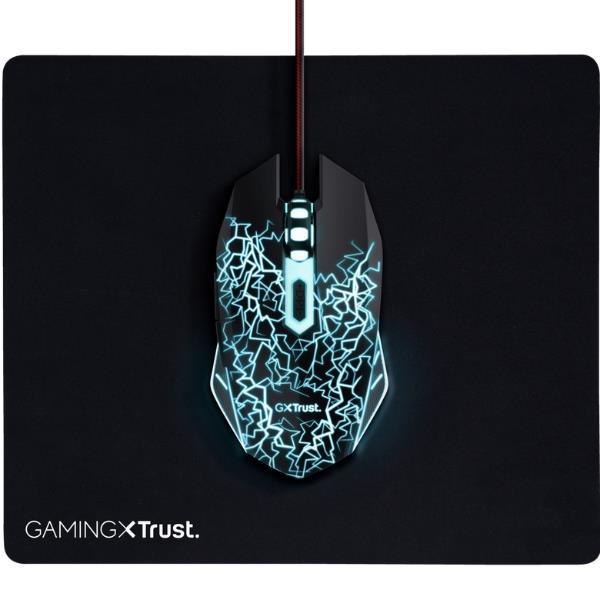 Tastiere e mouse - MOUSE GAMING E TAPPETINO PER MOUSE - NERO