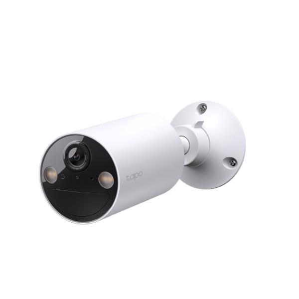 TP-LINK TAPO TC82 TELECAMERA DI SORVEGLIANZA INTERNO ESTERNO 2K 3MPx FOCALE FISSA WI-FI GIORNO E NOTTE AUDIO H.264 AINTIPOLVERE IMPERMEABILE IP65 BIANCO