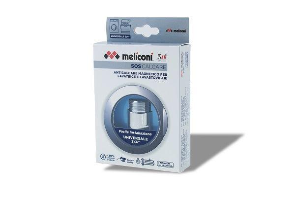 MELICONI SOS CALCARE FILTRO ANTICALCARE PER LAVATRICE E LAVASTOVIGLIE ATTACCO UNIVERSALE 3/4" CON GUARNIZIONI