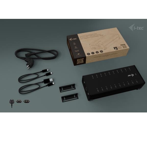 HUB USB C  USB A a 20 porte USB C + Ricarica 15W per porta - Alimentato