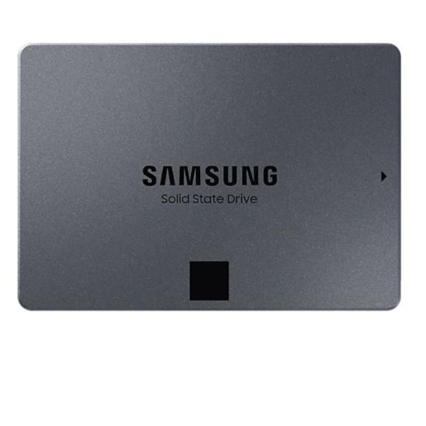 Samsung 870 QVO MZ-77Q8T0BW - SSD - crittografato - 8 TB - interno - 2.5" - SATA 6Gb/s - buffer: 8 GB - 256 bit AES - TCG Opal Encryption