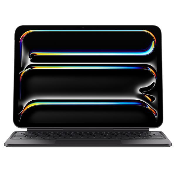 APPLE MAGIC KEYBOARD iPAD PRO 11" (M4) CUSTODIA TASTIERA E CARTA CON TRACKPAD RETROILLUMINATO APPLE SMART CONNECTOR QWERTY ITALIANA NERO