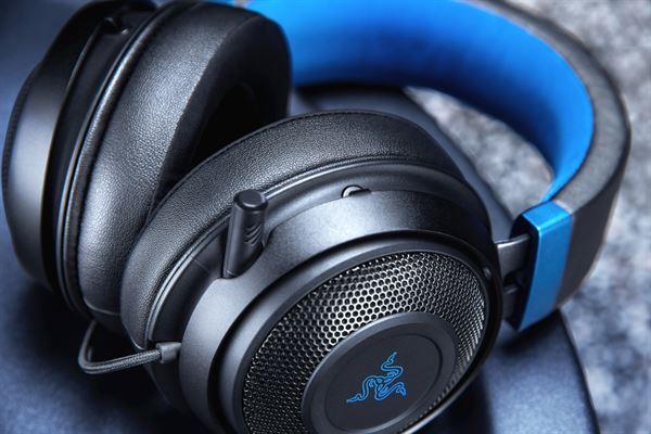 Razer Kraken for Console - Cuffie con microfono - dimensione completa - cablato - jack 3,5 mm - isolamento dal rumore