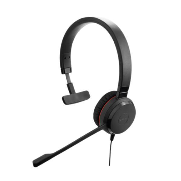 Jabra Evolve 30 II Mono - Cuffie con microfono - over ear - ricambio - cablato - jack 3,5 mm