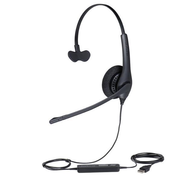 Jabra BIZ 1500 Mono - Cuffie con microfono - over ear - cablato - USB