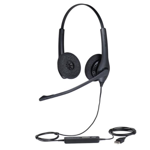 Jabra BIZ 1500 Duo - Cuffie con microfono - over ear - cablato - USB