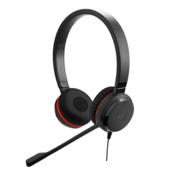 Jabra Evolve 30 II HS Stereo - Cuffie con microfono - dimensione completa - ricambio - cablato - jack 3,5 mm
