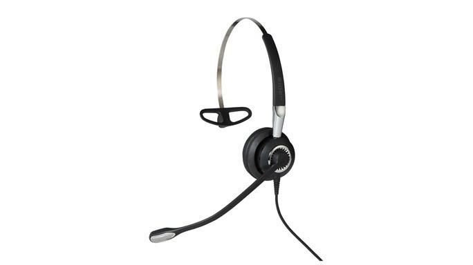Jabra BIZ 2400 II QD Mono NC 3 in1 - Cuffie con microfono - over ear - convertibile - cablato