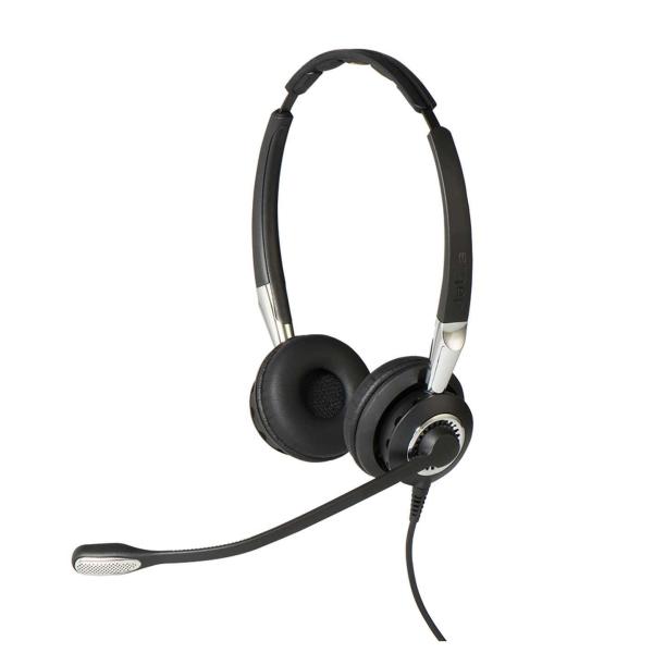Jabra BIZ 2400 II QD Duo NC Wideband Balanced - Cuffie con microfono - on-ear - cablato